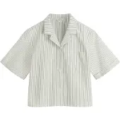 Mela London Sovtröja 'HANSIKA' grön / off-white