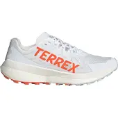 Adidas - Trailskor - Terrex Agravic Speed Dash Grey/Impact Orange/Ftwr White för Unisex - Storlek 10,5 UK - Vit