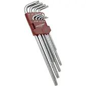KRAFTWERK 3609 Resi-t X T10-t50 Torx-nyckelsats 9 Bitar