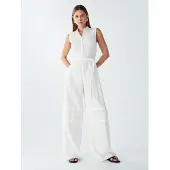 Willa Jumpsuit 'Justice' vit