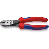 Knipex kraftsidavbitare 180 mm, comfort-grepp