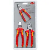 Knipex Tångset 003130BKV02; 3 st.