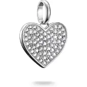 Thomas Sabo Charm Club Connect pavé heart berlock CC1277-051-14