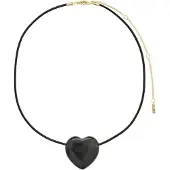 Pilgrim Halsband 'Stay' guld / svart