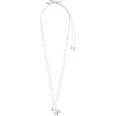 Pilgrim Halsband 'Zhuri' silver / pärlvit