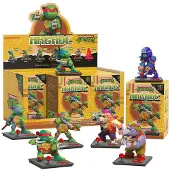 Mighty Jaxx Teenage Mutant Ninja Turtles Blind Box-display Med 6 Arcade-vinylfigurer
