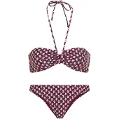 LASCANA Bikini kräm / marinblå / bordeaux