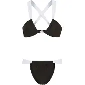 LASCANA Bikini svart / vit