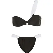 LASCANA Bikini svart / vit