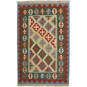 Rezas Kelim orientalisk matta 121 x 190 cm