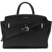 Calvin Klein Damernas Svarta Polyurethan Väska