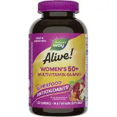 Nature'S Way , Alive! Kvinnors Gummies Multivitamin, Blandad Bär, 130 Gummies