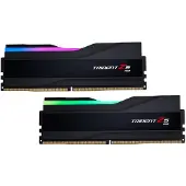 G.Skill Trident Z5 RGB - DDR5 - sats - 64 GB: 2 x 32 GB - DIMM 288-pin - 6000 MHz / PC5-48000 - CL36 - 1.35 V - ej buffrad - on-die ECC - mattsvart