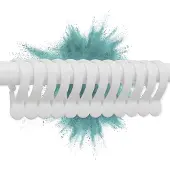 Van Der P Extra gardinringar, 12 st