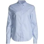 Gant Slim Stretch Oxford Skjorta Med Långa ärmar