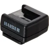 Kaiser - Adapter för blixtsynkronisering - hot shoe hane till PC-terminal hona (paket om 2)