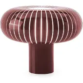 Kartell Bordslampa , Teresa, dimbara, Röd, Vardagsrum, Plast, Design