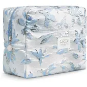 Ginza.se Karen - Toiletry Bag - Blå/hvid brokade