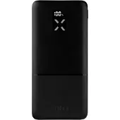 FIXED Zen - Powerbank - 10000 mAh - 20 Watt - 5 A - PD - 3 utgångskontakter (2 x USB, 24 pin USB-C) - svart