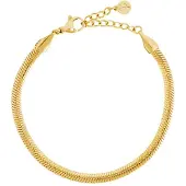 Edblad Herringbone Bracelet Gold - Stjärnurmakarna