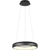 TRIO Lighting Pendellampa Cardona, dimbar, Svart, Vardagsrum / matsal, Metall, Modern