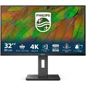 Philips 32B1U3900 LCD-skärm EEK F (A - G) 80 cm (31.5 tum) 3840 x 2160 pixel 16:9 4 ms DisplayPort, HDMI VA LCD