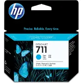 HP Bläck 711 Original Trepack Cyan CZ134A