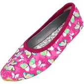 Beck Ballerina 'Harmonie' oliv / smaragd / lila / rosa