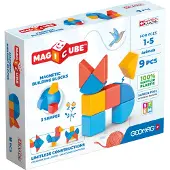 Geomag MagiCube Shapes Recycled Animals, 1 År, 9 styck, Plast