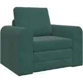 vidaXL Soffsäng Mörkgrön 98 x 71 x 83 cm Sammet