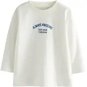 Next T-shirt mörkblå / vit