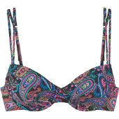 Venice beach Bikiniöverdel blå / rosa / röd / svart