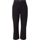 Levi's Jeans 'Ribcage Straight Ankle Jeans (Plus Size)' svart denim