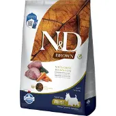 Farmina N&d Brown Mini Hundmat Lamm Spirulina 5kg
