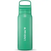 LifeStraw GO 2.0 Stainless Steel Cactus Green