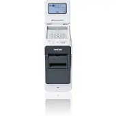 Brother TD-2130N - Etikettskrivare - direkt termisk - Rulle (6,3 cm) - 300 dpi - upp till 152.4 mm/sek - USB 2.0, LAN, seriell, USB-värd - kniv