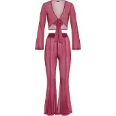 LASCANA Jumpsuit vinröd