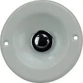 Grothe 64145 Klockknapp Vit