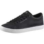 Tommy Hilfiger Låg sneaker marinblå / blodröd / vit