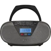 Aiwa BBTU-400BK, Analog och digital, FM, Spelare, CD, CD-R, CD-RW, Topp, 6 W