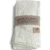 Fyrklövern Lovely Linen Lovely servett 45 x 45 cm 4-pack, Off-White