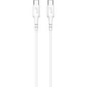 Gear Cable USB-C to USB-C 2.0 2m Vit Rund Kabel