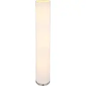 Globo Lighting Golvlampa Ava, Creme / bärnsten, Vardagsrum / matsal, Textil / tyger / siden, Modern, Golvlampa