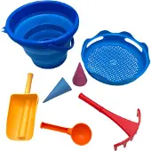 COMPACTOYS Strandhink Med Sandlådeleksaker 7 I 1