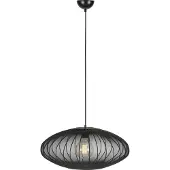 Markslöjd Takpendellampa Florence 108793, upphäng, 1x40W E27, svart
