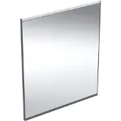 Geberit Spegel option plus svart m/ljus 600x700 mm