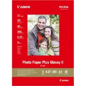 Canon A3 265g PP-201 fotopapper | Plus Glossy II | 20 ark
