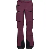 Black Diamond - Skidbyxor dam - W Recon Lt Stretch Pants Blackberry för Unisex - Storlek M - Bordeaux