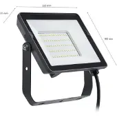 Lemvigh-Muller MAZDA projektor BVP008 4750lm/840 50W symmetrisk med sensor