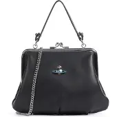 Vivienne Westwood Granny Nappa Leather Crossover väska svart